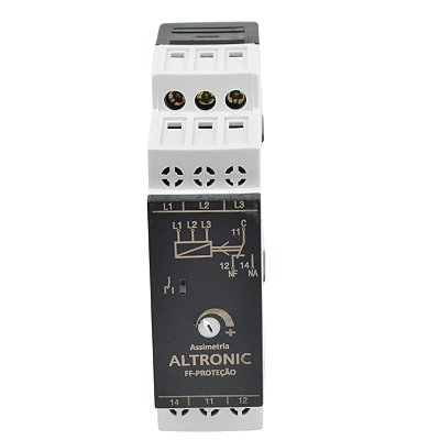 Rele Falta de Fase S/Neutro Trif Altronic 220Vac/380Vac FF01