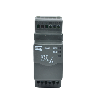 Coel Rele Monitor de Tensão Trifásico BVF  208V a 480V