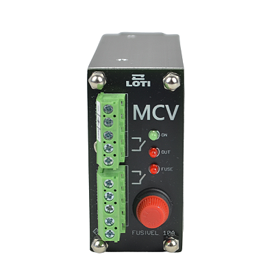 Loti Relé Modulo Controle de Vibração, Serie MCV-111B-2C1-10A