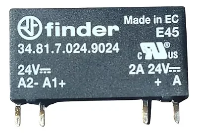 Bobina Rele Finder Estado Solido Ssr 34.81.7.024.9024 1na 24vcc