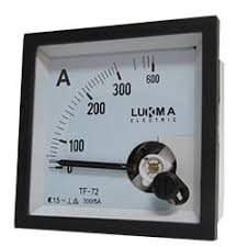 Amperímetro Analógico Lukma Lk-a72 200/5a