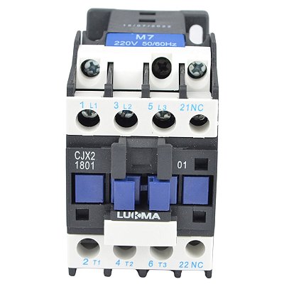 Contator Tripolar Importado 18A 1NF 220V
