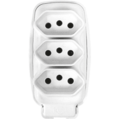 Tomada Barra Tripla 2P+T 10A
