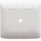 Placa 4X4 C/furo 9,5mm Aria Branca 57203/022