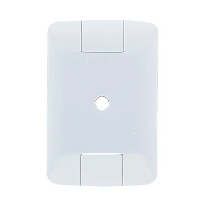 Placa 4X2 1 Furo 9,5mm Aria Branca 57203/002
