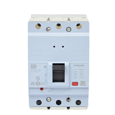 Disjuntor Caixa Moldada Weg DWB160 50A 18KA