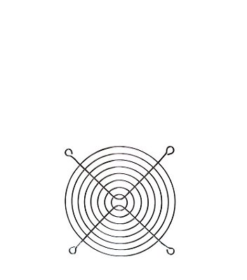 Grade de Proteção para Ventilador 150X150MM