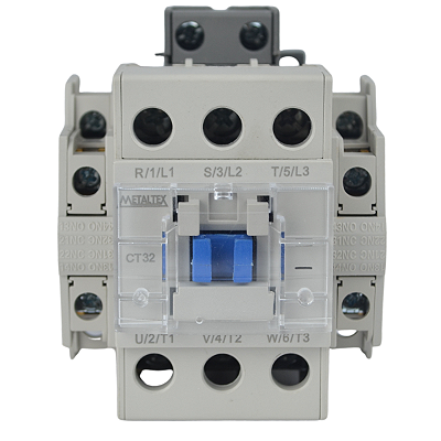 Contator CT32-322 Tripolar 32A 220V 2NA+2NF - Metaltex