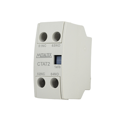 Bloco de Contato 1NA+1NF Para Contator Metaltex CTAT2-11