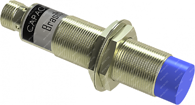 Sensor Indutivo 18MM Pnp 6-36Vcc 4 Fios Dist-4MM C/Conector