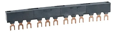 Weg Barramento de distrib 54MM 4-Disj MPW18/40 Preto BBS54-4