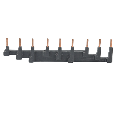 Barramento de distr 45MM 4-Disj MPW18/40 Preto BBSP45-4 Weg
