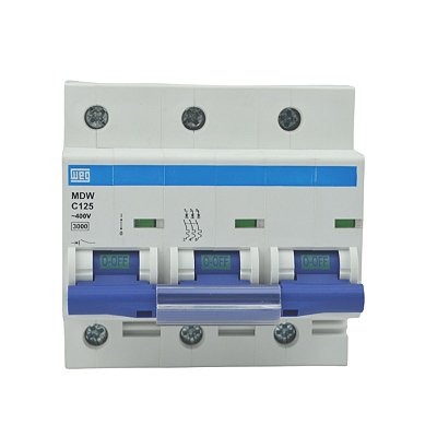 Disjuntor Tripolar Mdw-c 125A 5ka Weg
