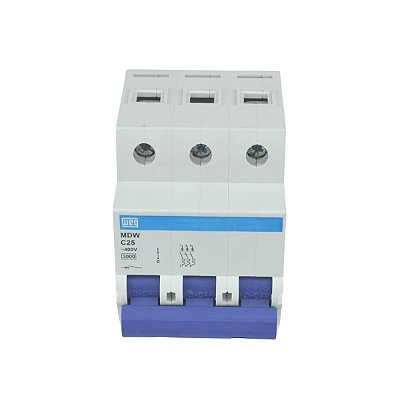 Disjuntor Tripolar Mdw-c 25A 5ka Weg