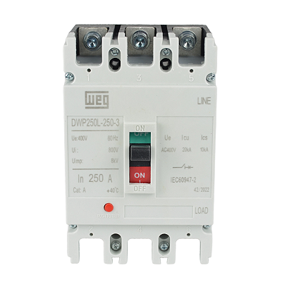Disjuntor Caixa Moldada Weg  DWP250L  250A