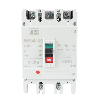 Disjuntor Caixa Moldada Weg DWP250L 160A
