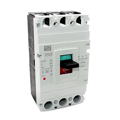 Weg Disjuntor Caixa Moldada DWP400L 350A