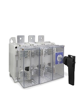 Chave Secc Rotativa HGLR 250A 3 Polos C/Porta Fusível NH01 - M/S