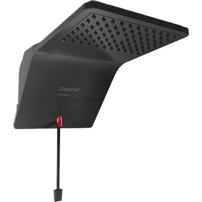 Ducha Eletrocnica Ducali Black 220V 7500W  Zagonel
