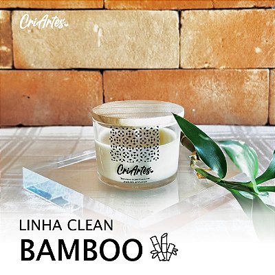 CLEAN | Vela aromática de Bamboo 90g