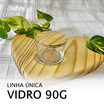 ÚNICA | Vela personalizada vidro 90g