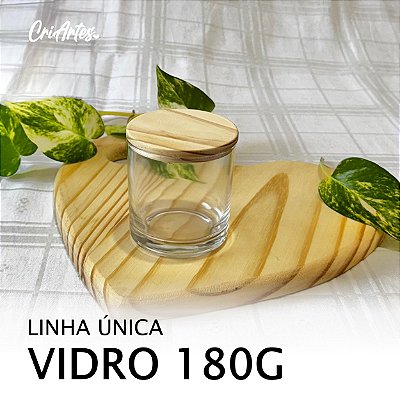 ÚNICA | Vela personalizada vidro 180g