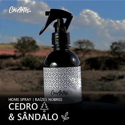 RAÍZES NOBRES | Home Spray de Cedro & Sândalo 250ml