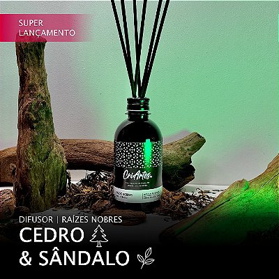 RAÍZES NOBRES | Difusor de Cedro & Sândalo 250ml
