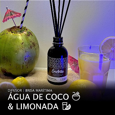 BRISA MARÍTIMA | Difusor de Água de Coco & Limonada 250ml