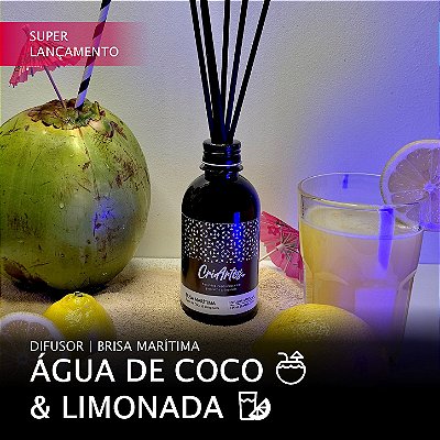 BRISA MARÍTIMA | Difusor de Água de Coco & Limonada 250ml