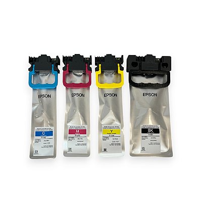 Kit Tinta Original Epson Workforce Wf-c5810 C5890 Wf-c5310