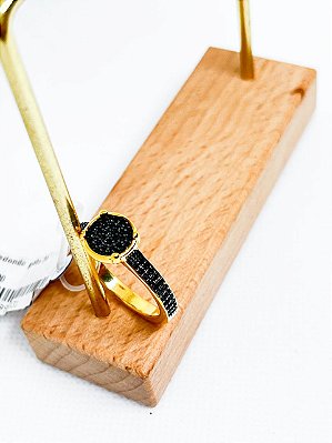 Anel Chuveirinho Preto