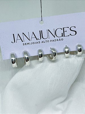 Brinco Clic Argola Lisa