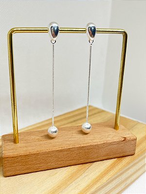 Brinco Rabicho com Bola Fosca ✨