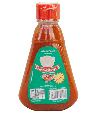 Molho de Pimentas Tradicional - 180 ml