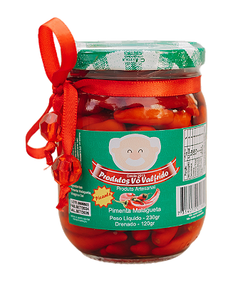 Conserva de Pimenta Malagueta - 230g