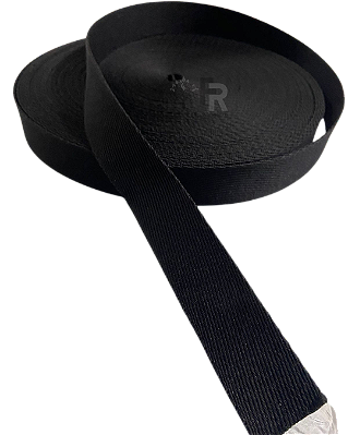 ALÇA CHIQUE 30MM -  PRETO - 5 METROS