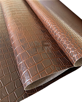 SINTETICO CROCODILO 0,80MM  MALHA -  CAFE