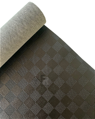 SINTETICO XADREZ MALHA 0.80MM - PRETO