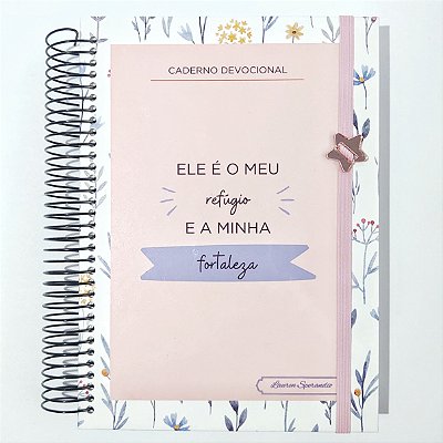 Caderno Devocional - Flower