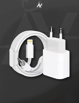 Kit Carregador Rápido 25W Lehmox – Tipo-C para Lightning
