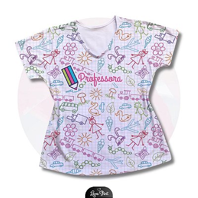 T-SHIRT PROFISSÃO PROFESSORA VARIADA 8