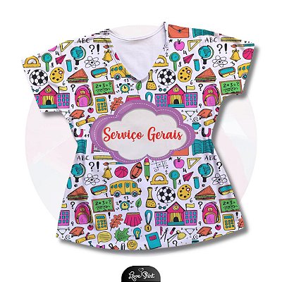 T-SHIRT PROFISSÃO SERVIÇOS GERAIS VARIADO 02