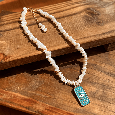 Colar Mudrē Coralina