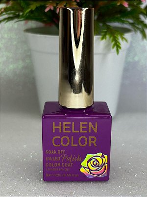 Esmalte em Gel Helen Color Coleção Violeta 12ml Cor 14