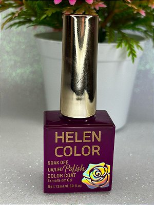 Esmalte em Gel Helen Color Coleção Violeta 12ml Cor 18