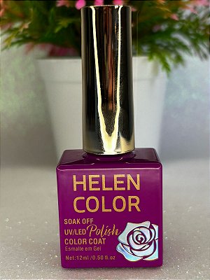 Esmalte em Gel Helen Color Coleção Violeta 12ml Cor 22