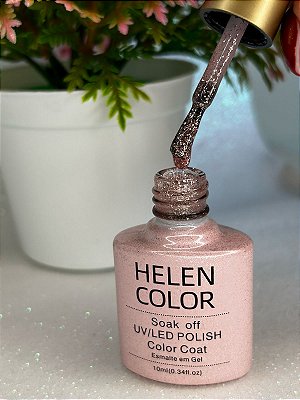 Esmalte em Gel Helen Color com Brilho 10ml Cor 27