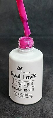 Esmalte em Gel Linha Light Real Love 12ml Cor 74