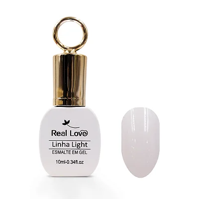 Esmalte em Gel com Tampa Chaveiro Linha Light Real Love 10ml Cor 10